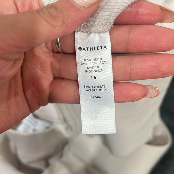 🔥Athleta Cream Brooklyn Ankle Pants🔥 - Picture 8 of 8